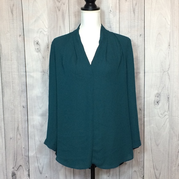 Mossimo Supply Co. Tops - Mossimo Supply Co. Blouse ~ Teal - Blue